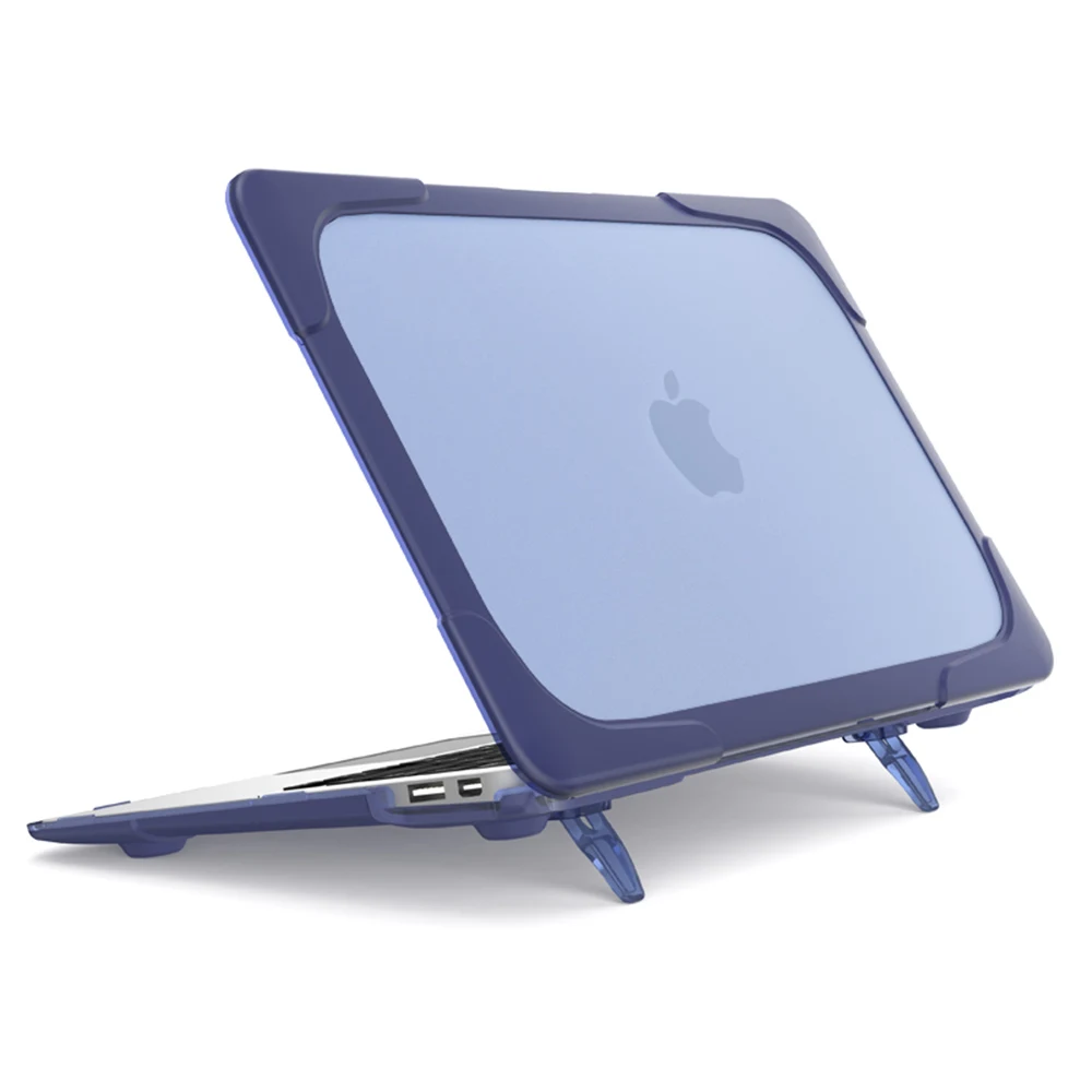 Противоударный Внешний чехол, складная подставка для Macbook Air Pro retina 11 12 13 15 дюймов с сенсорной панелью+ чехол для клавиатуры