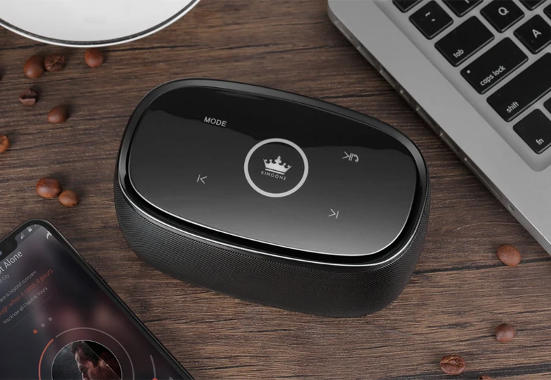 Новинка Kingone K5, беспроводной Bluetooth динамик, TWS, супер бас, громкий динамик, сенсорная клавиша, сабвуфер, без рук, Bluetooth 4,2, TF карта, AUX