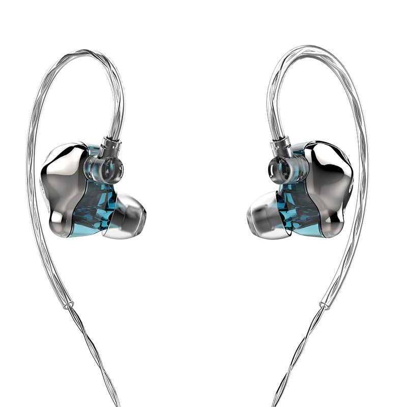 VSONIC VS9 Айсберг Динамический драйвер HiFi аудио наушники-вкладыши флагманский IEM с 2 pin 0,78 мм Стерлинговое Серебро Съемная кабина - Цвет: VS9 silver