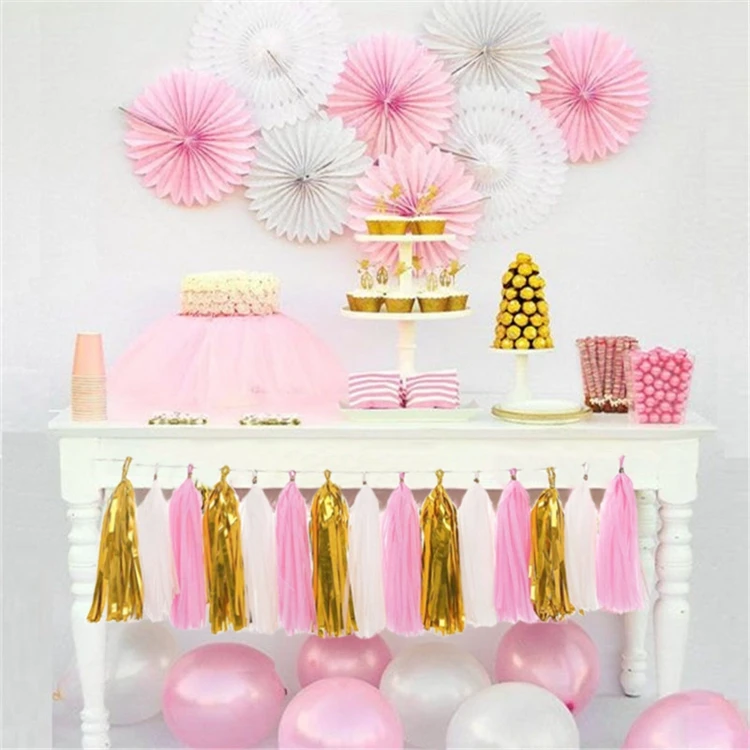 5 м Растяжка с флажками дети декорации с днем рождения Babyshower Вечерние Ребенок его мальчик девочка пол раскрывает поставки свадьба розовое золото