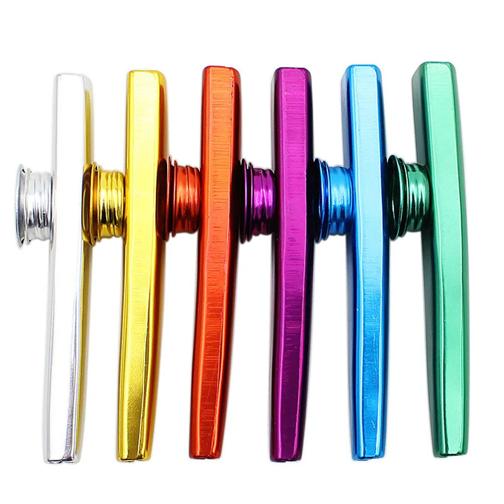 6 шт kazoo Band использовать Музыкальные инструменты вечерние принадлежности нетоксичный мелодичный Забавный Прочный набор металлический подарок