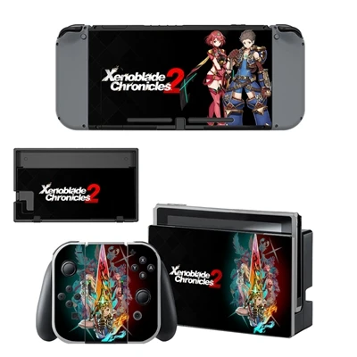 Xenoblade Chronicles 2 виниловая кожная наклейка с покрытием для Kind Switch NS консоль и геймпад игровой стикер наклейки протектор - Цвет: YSNS1023
