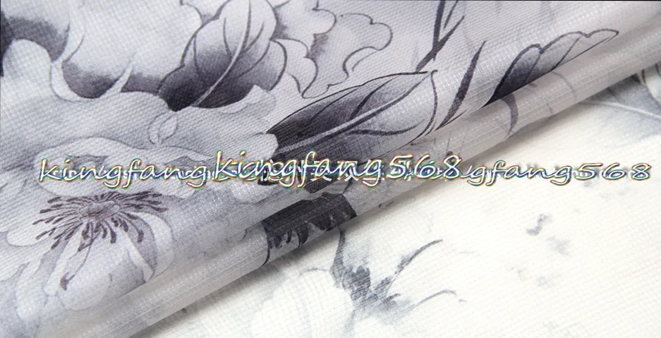 Дизайнер 100% натуральный шелк тутового шелкопряда жесткий полупроницаемую сетки