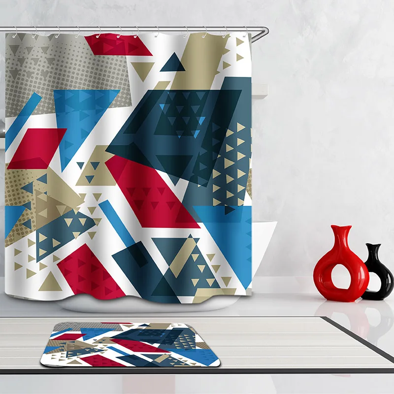 Monily полиэстер водонепроницаемый 3D Индийский Слон Бохо завод занавеска для душа