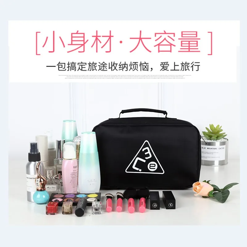 Новая брендовая косметическая сумка-Органайзер для путешествий простая модная