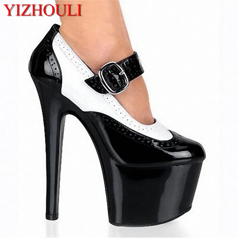 Summer female gladiator high heels 17 cm high, party wedding shoes, model stage show, pole dancing shoes