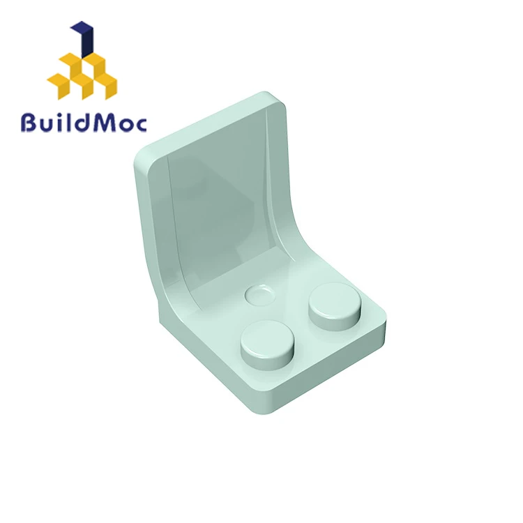 BuildMOC 4079, миниатюрный стул, посуда, 2x2, толстый, для строительных блоков, части, сделай сам, логотип, развивающие, креативный подарок, игрушки