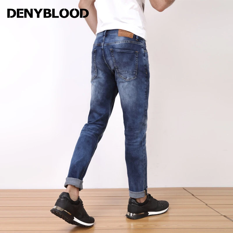 Джинсы мужские джинсовые стрейчевые 28-42 дюймов | Мужская одежда