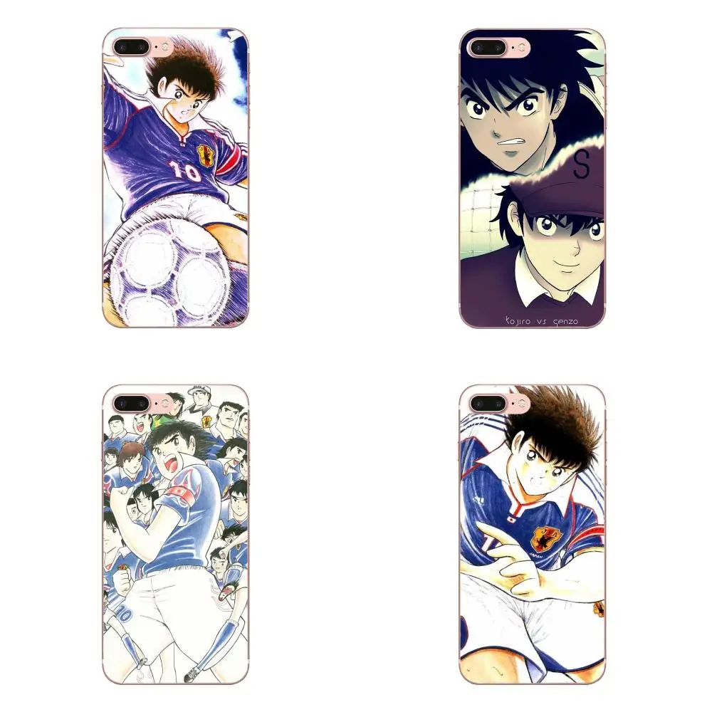 Мягкий чехол для Xiaomi Mi3 Mi4 Mi4C Mi4i Mi5 Mi 5S 5X 6 6X A1 Max Mix 2 Note 3 4 Captain Tsubasa|Бамперы| |