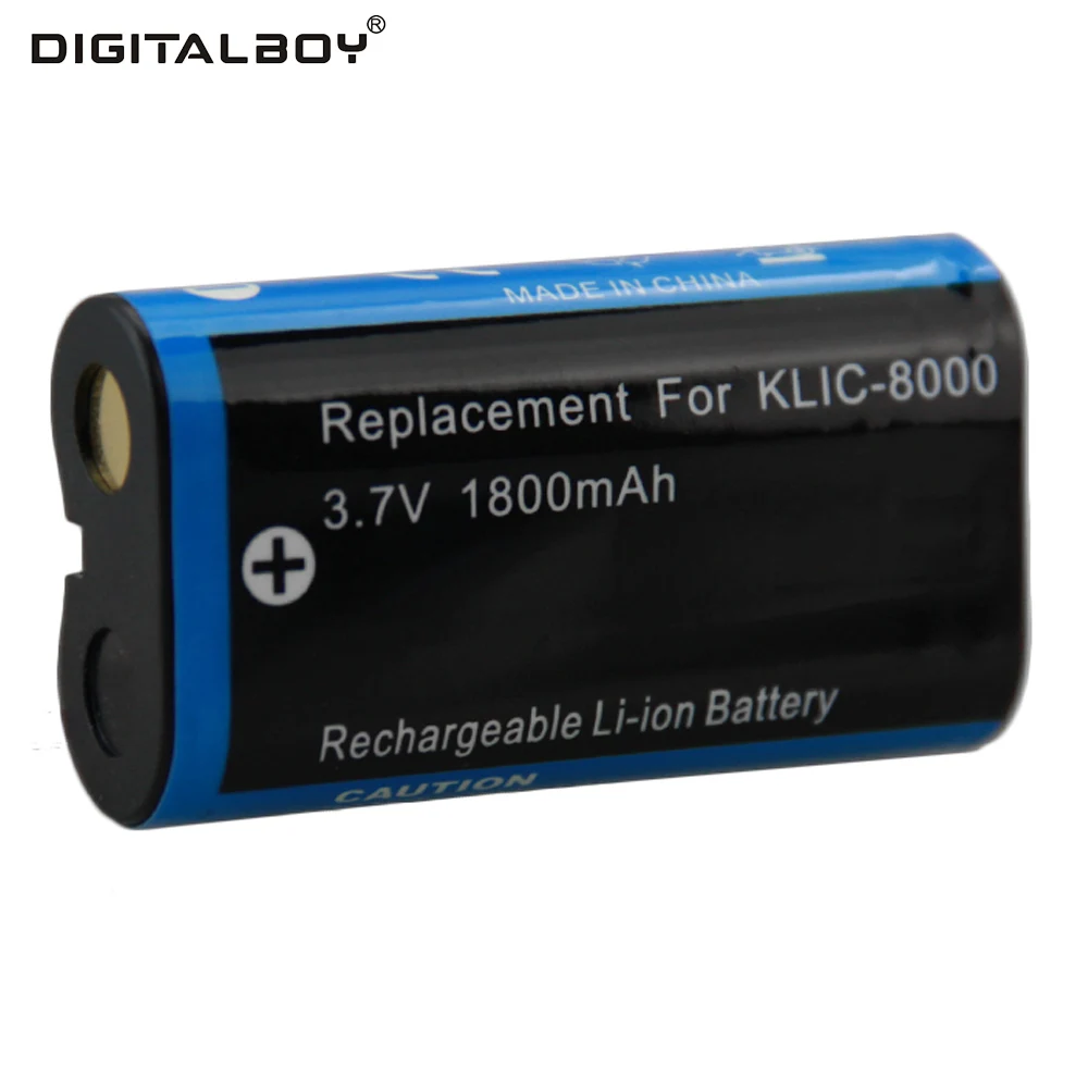 1 шт. Батарея + Зарядное устройство KLIC-8000 KLIC 8000 klic8000 Перезаряжаемые литиевых для