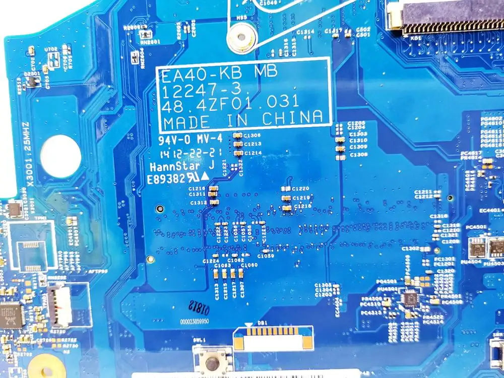 Оригинальный Для ACER E1 422 Материнская плата ноутбука A6 5200 12247 3 48.4ZF01.031 испытанное