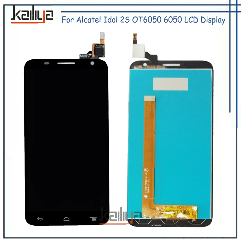 Для Alcatel Idol 2 S OT6050 OT6050Y 6050 6050Y ЖК-дисплей + 5 0 &quotсенсорный экран дигитайзер сборка