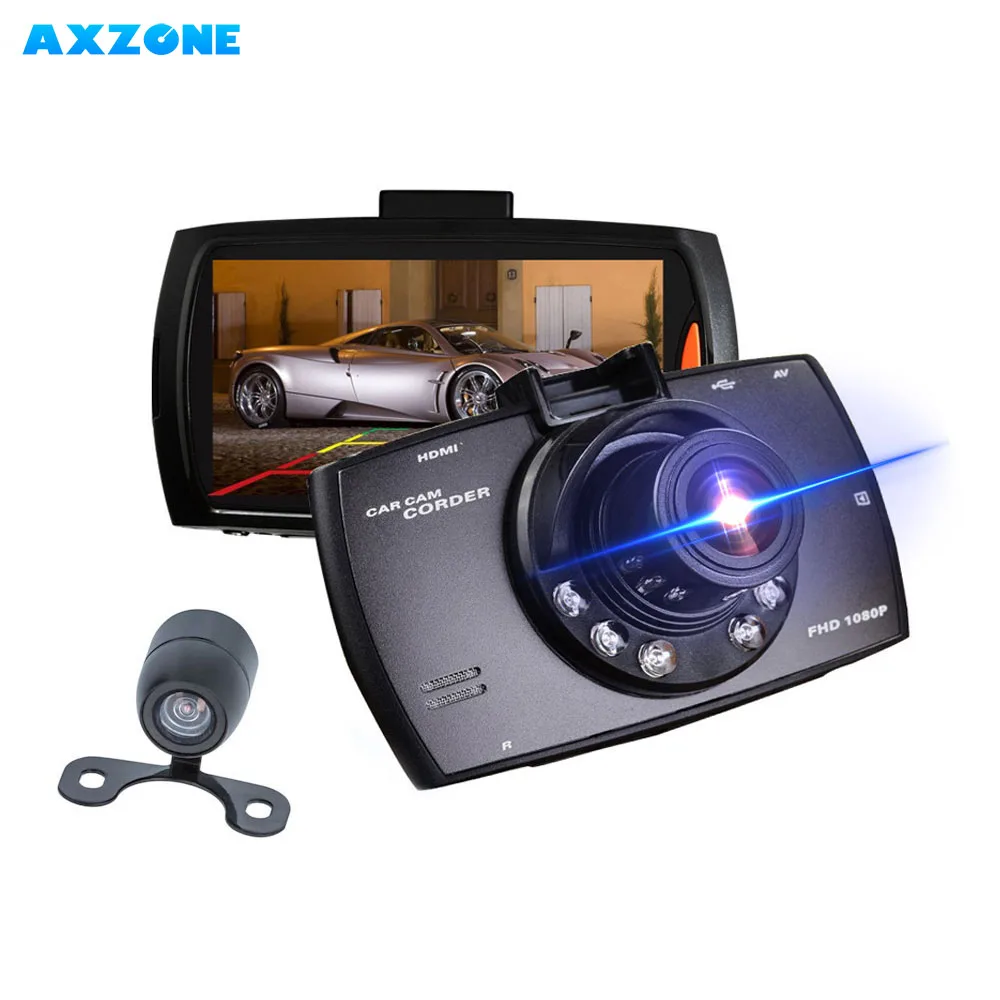 Автомобильная камера AX Zone G30 Full HD 1080P 2 7 &quotАвтомобильный видеорегистратор с