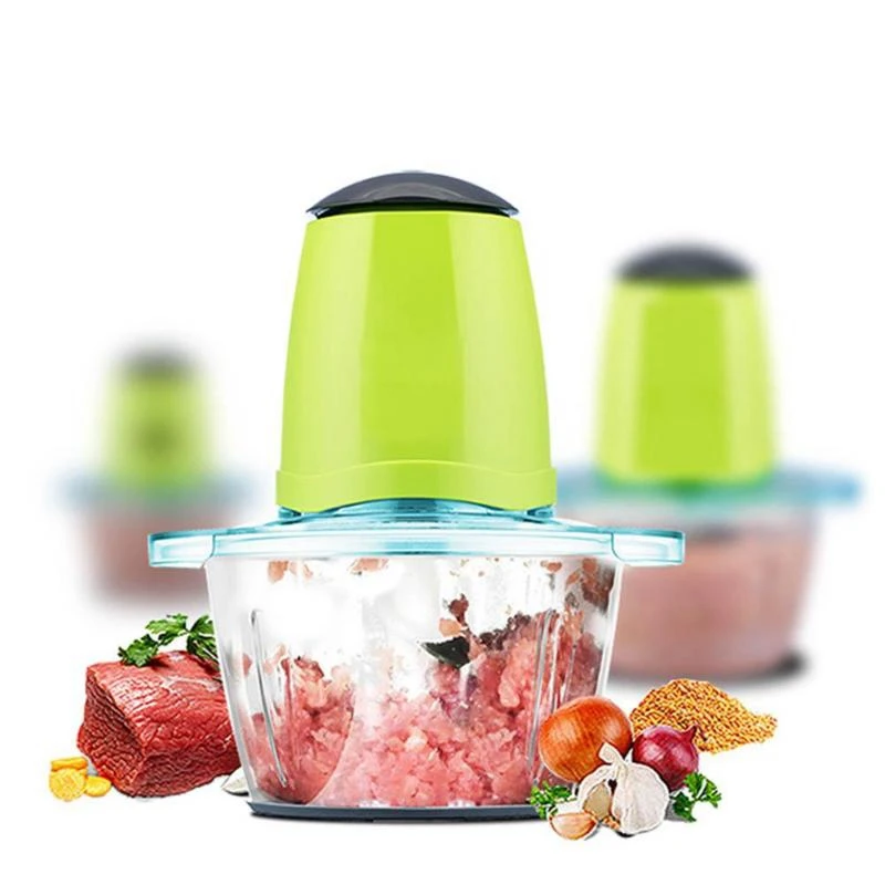 2L Электрический кухонный измельчитель еды Мясорубка многофункциональный бытовой кухонный комбайн для мяса кухонный блендер E