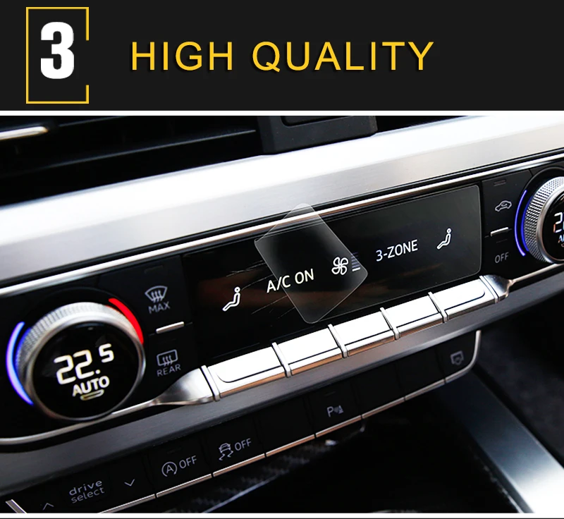 Gelinsi для Audi A4 A5 S4 S5 B9 автомобильный регулятор громкости экрана HD защитная пленка накладка наклейка аксессуары для интерьера
