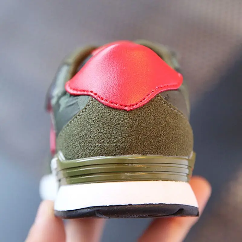 Новые Детские Обувь для мальчиков девочек искусственная кожа дышащий Спортивная