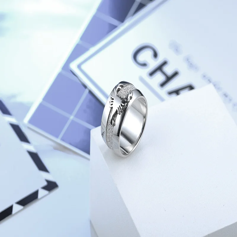 Amazon 316L титановая сталь 10 мм матовое кольцо скорпиона аксессуары для точечных