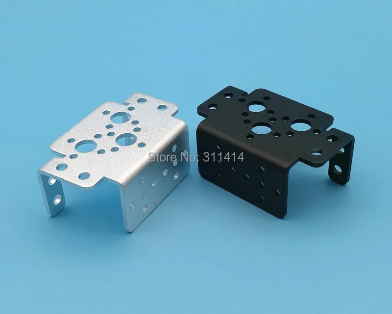 5 шт./лот алюминиевые многоцелевые кронштейны для стандартных сервоприводов и