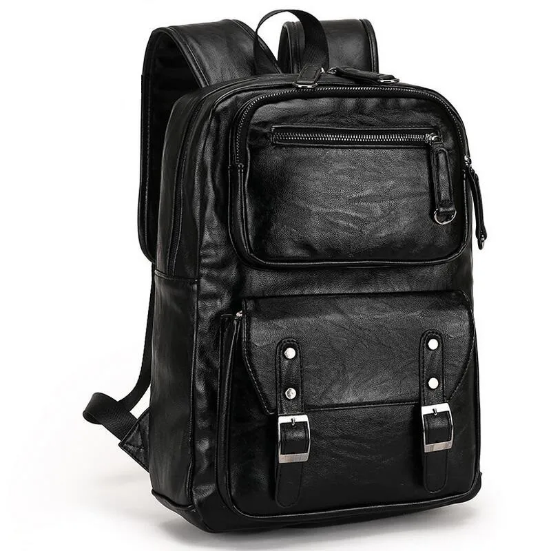 Мужской деловой рюкзак YOOFISH Модный водонепроницаемый дорожный из натуральной