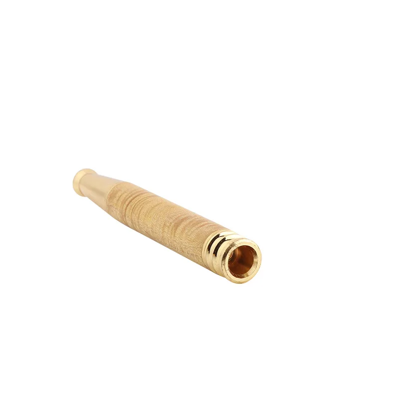 Высококачественный золотой держатель для труб nanmu медный креативный фильтр