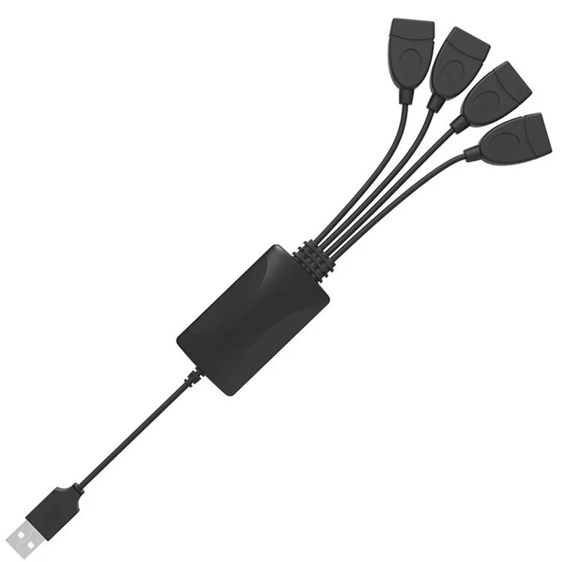 1 x 4 Портовый микро USB кабель для зарядки OTG концентратор Android планшета