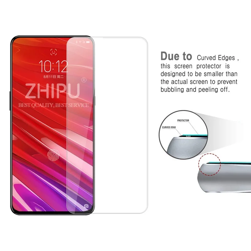 Для lenovo Z5 Pro закаленное стекло 9 H Высокое качество Противоударная защитная пленка