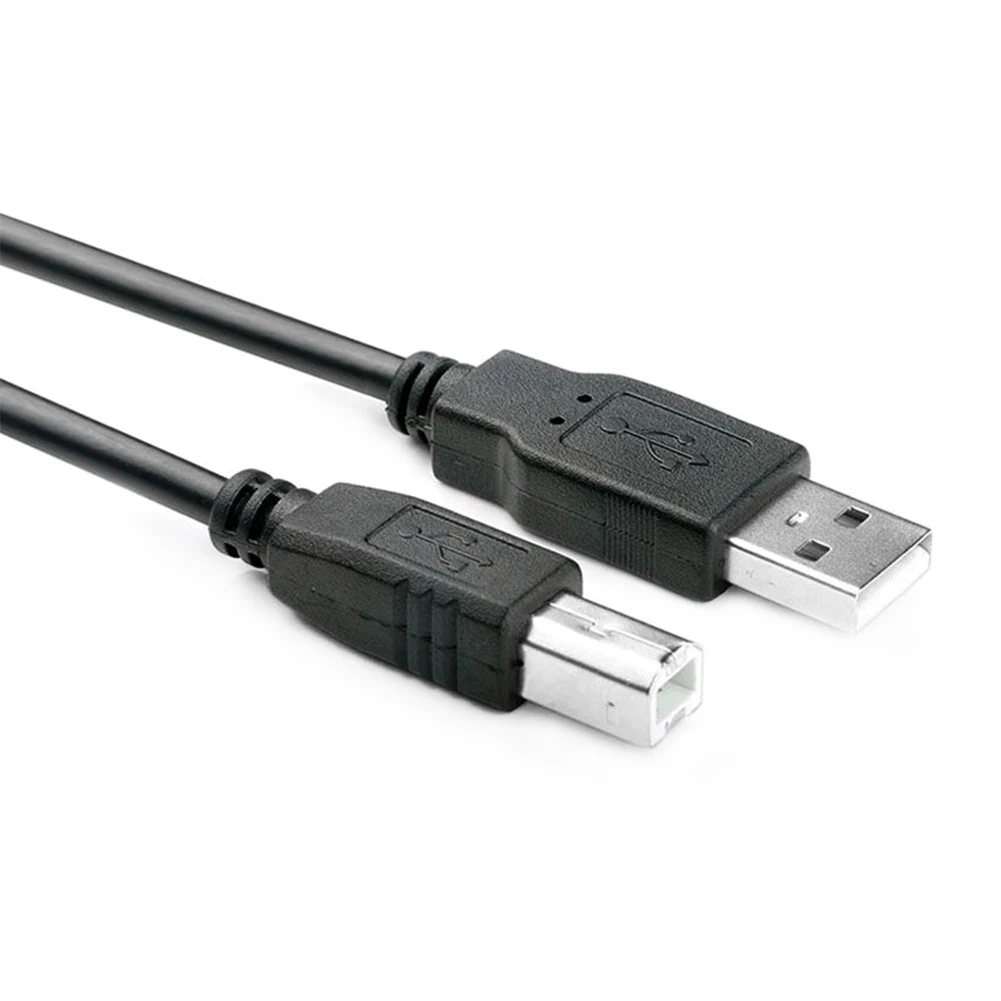 Кабель высокоскоростной AM к BM данных черный принтер этикеток ЦАП USB принтер USB 2,0 Принтер шнур сканера 1 м/3.28ft
