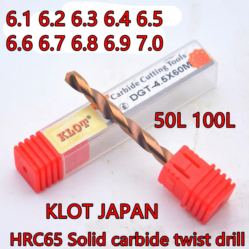 1 шт. твердосплавные спиральные сверла KLOT HRC65|tap die|tap modeltap wrench |