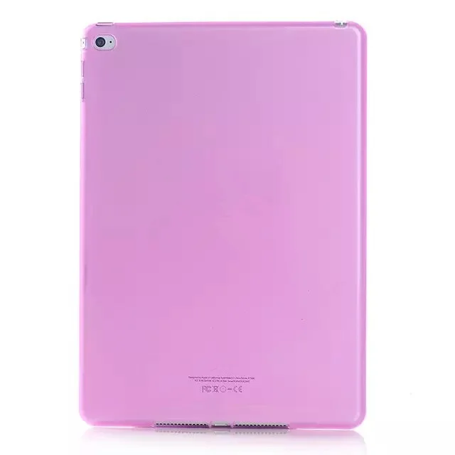 Rose Red Силиконовый чехол для iPad Mini 1 2 3 Чехол прозрачный мягкий ТПУ задняя крышка чехол для планшета Funda для iPad Mini 2 Чехол прозрачный чехол - Цвет: Rose Red