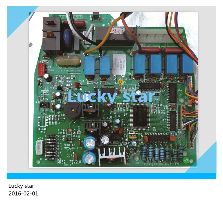 Печатная плата для системы кондиционирования воздуха Gree 30035440 5253FGR52-1F хорошая