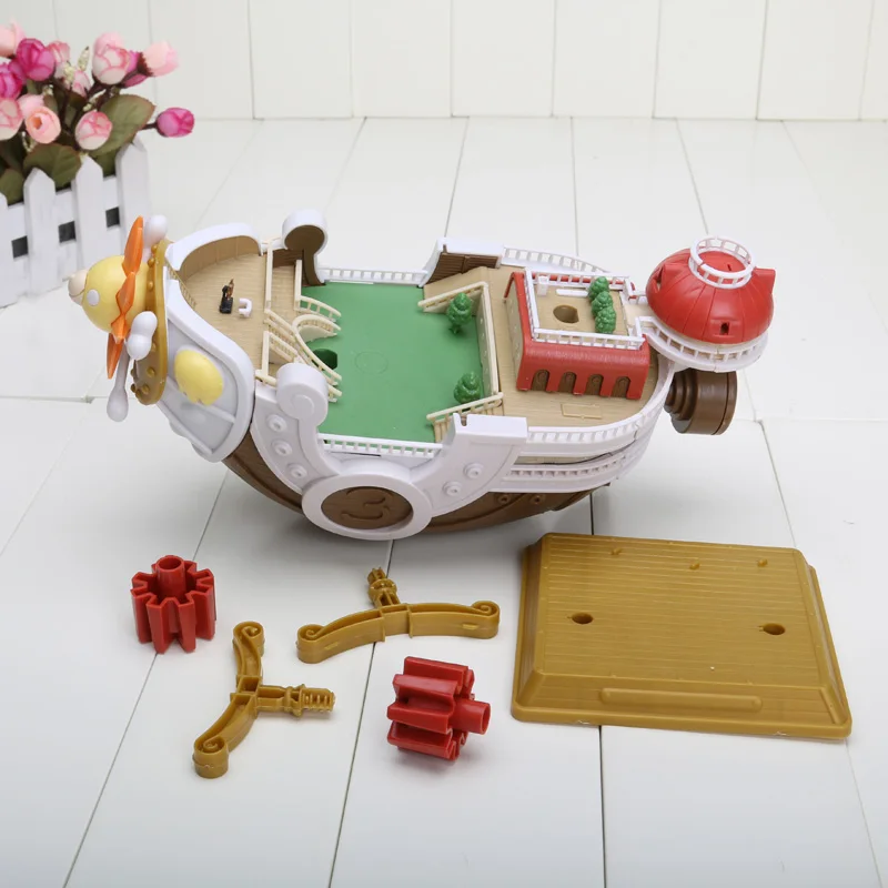 35 см 14 дюймов Одна деталь Таузенд Санни модель пиратского корабля ПВХ фигуркы