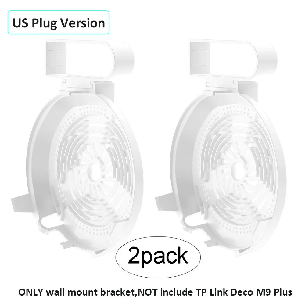 TP Link Deco M9+ настенное крепление, Wi-Fi полка для маршрутизатора Кабельный Держатель для TP Link Deco M9 Plus полностью домашняя сетка Wifi система, белый