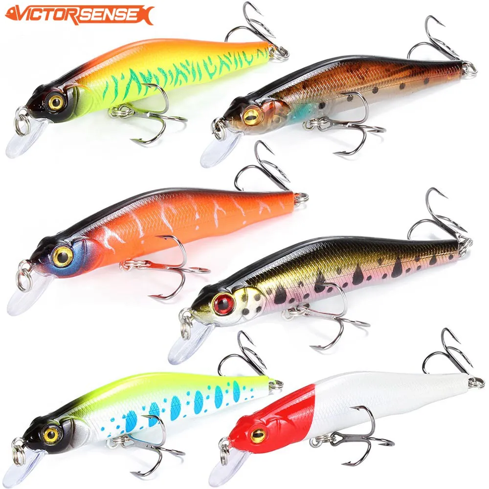 

Victorsense рыболовные приманки 9 см 8,2 г Minnow Crankba плавающая искусственная приманка для рыбалки жесткие магнит приманки бас воблер Pesca карп VSYE013