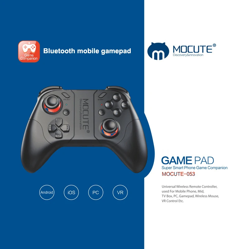 MOCUTE беспроводной Bluetooth игровой джойстик контроллер Android IOS коврик VR пульт