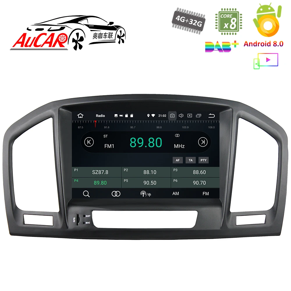 Android 8.0 Car DVD Player for Opel Insignia / Buick Regal 2009 - 2013 GPS Navigation system Bluetooth Radio WIFI 4G AUX | Автомобили и