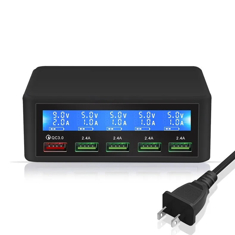Зарядное устройство для смартфона с 5USB портами 40 Вт|Зарядные устройства