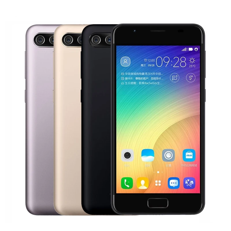 2017 Новый asus ZenFone 4 Max Peg 4A ZB500TL 3 ГБ Оперативная память 32 Встроенная ядра 5 дюймов Android