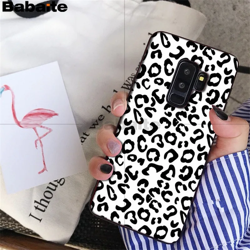 A3 Babaite модная одежда для девочек с леопардовым принтом пантера Новинка чехол для телефона samsung S9 S9 плюс S5 S6 S6edge S6plus S7 S7edge S8 S8plus M10 20 - Цвет: A3