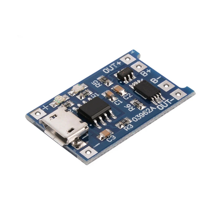 5 шт. зарядная плата для литиевой батареи В 1 А Micro USB 18650 модуль зарядного