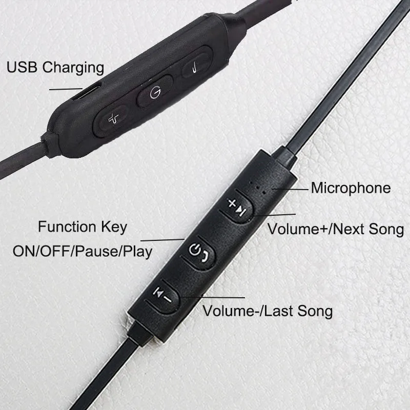 Bluetooth Беспроводные наушники с микрофоном магнитные правда bluetooth спорт Hifi HD звук