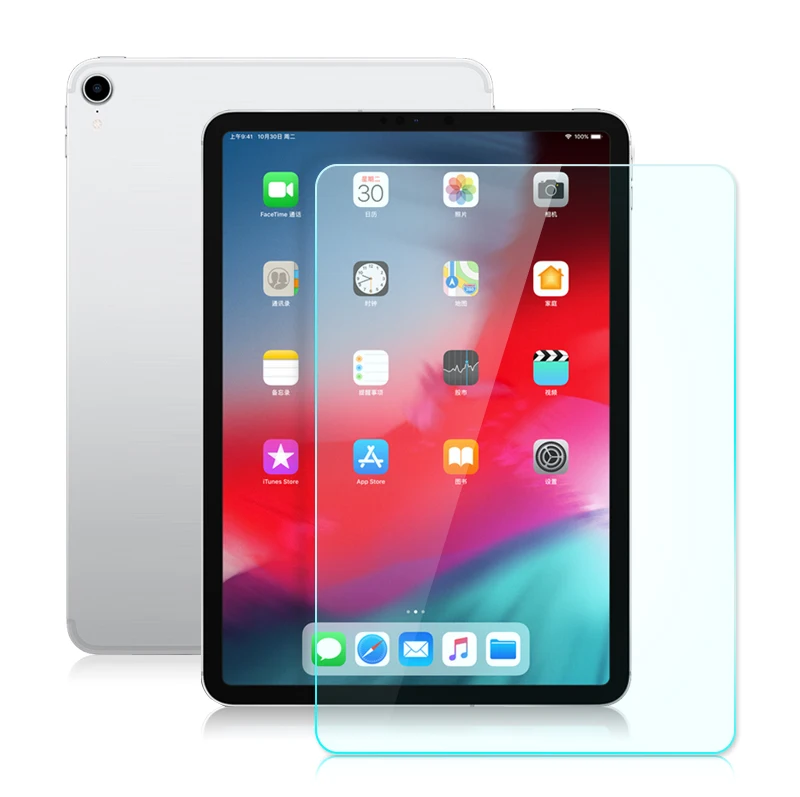 Закаленное стекло Мембрана для iPad Pro 11 2018 стальная пленка планшета защита экрана