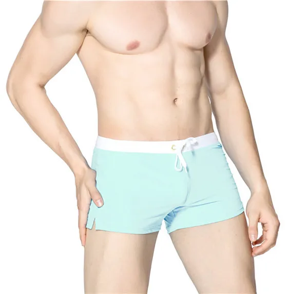 Летний купальник Мужской купальный костюм плавки Maillot De Bain для мальчиков купальные плавки мужские шорты для плаванья Surf Banadores Mayo Sungas - Цвет: 9 swimming trunks