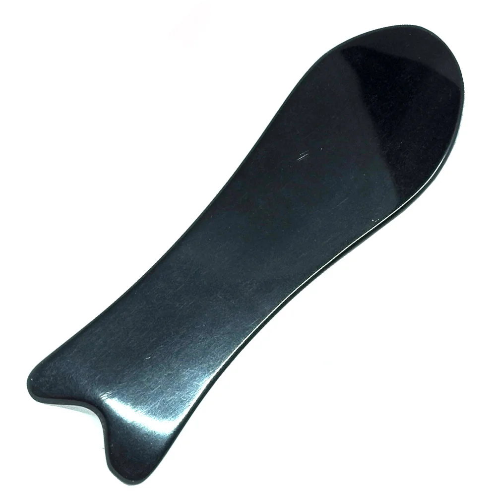 1pcs Gua Sha соскабливающий массажный инструмент массажер для тела царапающийся камень Guasha SPA буйвол скребок для лица и спины уход за здоровьем против морщин - Цвет: 1pcs