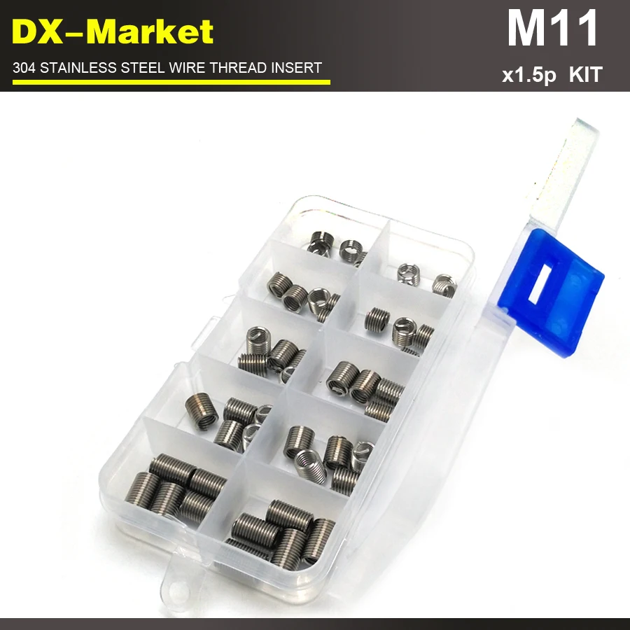 M11 * 1 5 P 1d 1.5d 2d 2.5d 3d каждый шт. набор для ремонта автомобиля из нержавеющей стали 304