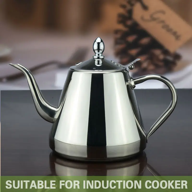 Sanqia New Style 1300ml High Quality Stainless Steel Small Water Kettles Suitable for Induction Cooker Pot Drip Kettle | Дом и сад