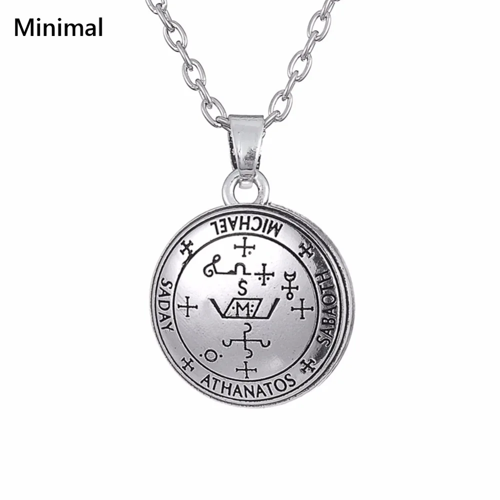 Teamer амулет подвеска талисман Гравировальный садай Майкл атанатос заклинания