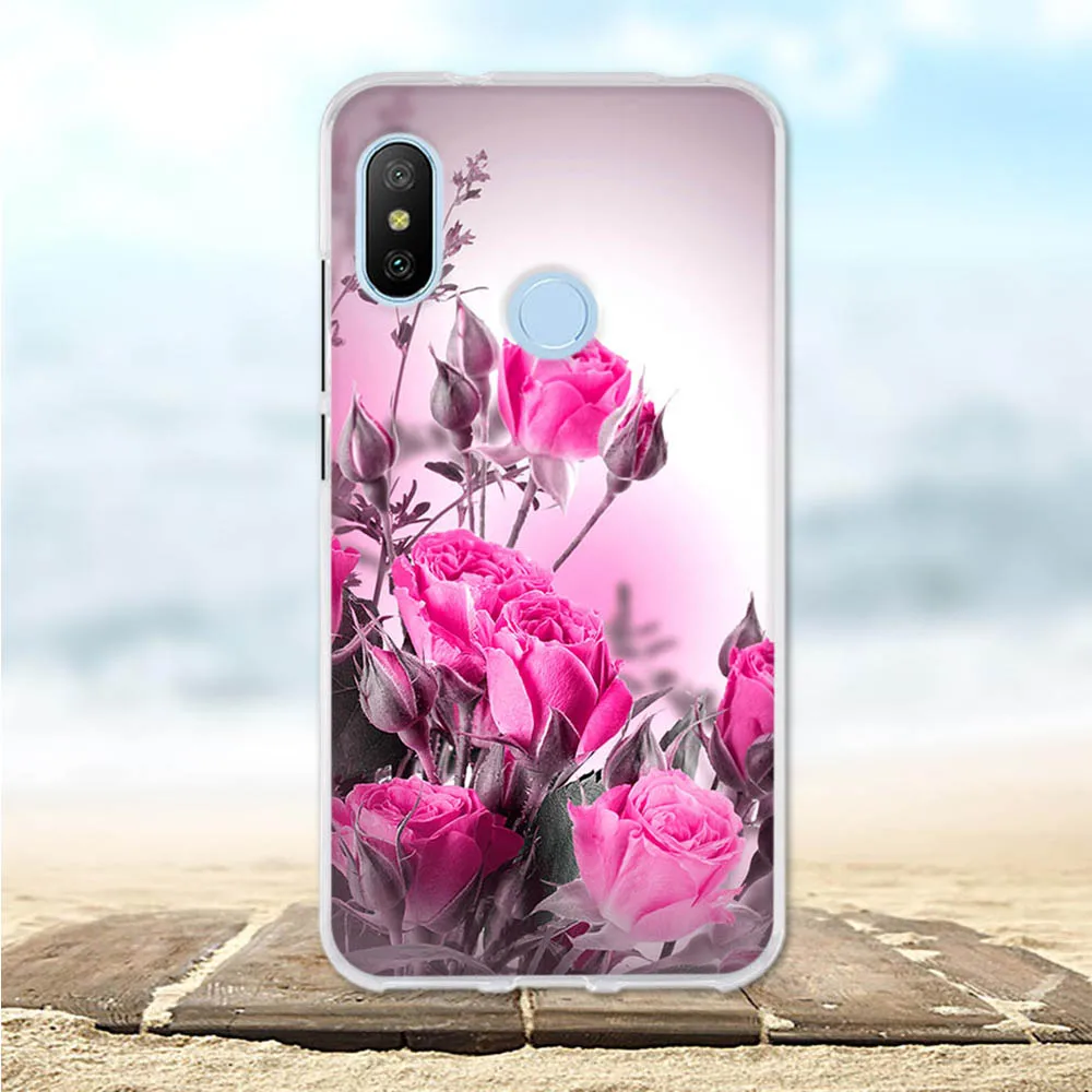 Чехол для Xiaomi Mi A2 Lite Ультратонкий Мягкий силиконовый чехол из ТПУ Redmi 6 Pro с