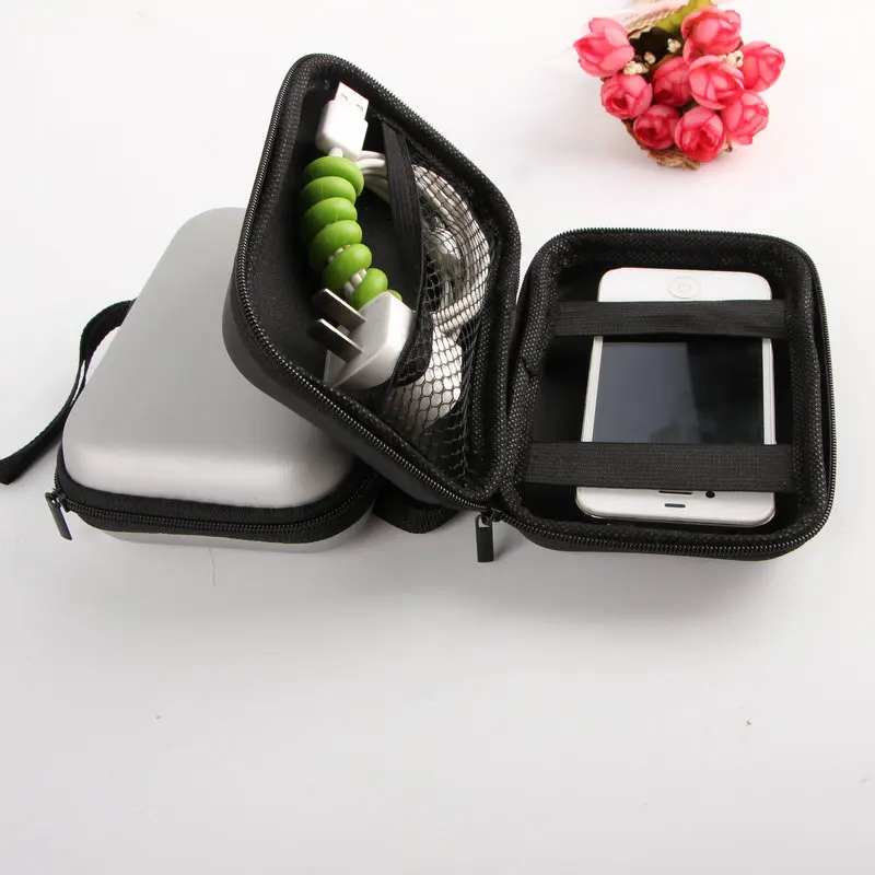 Хранения Организатор Box ЕВА Наушники Случае Контейнер Кабель Ящик Для Мешок