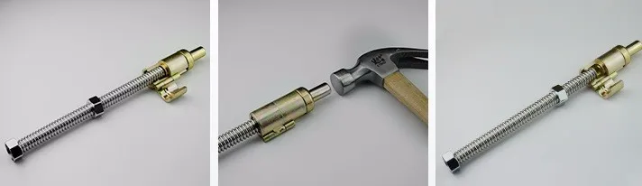 20 м/лот 304 нержавеющая сталь 1/", 1/2", 3/", 1", 1," Труба расширяемый шланг выдвижной водный шланг гофрированные трубы сильфоны
