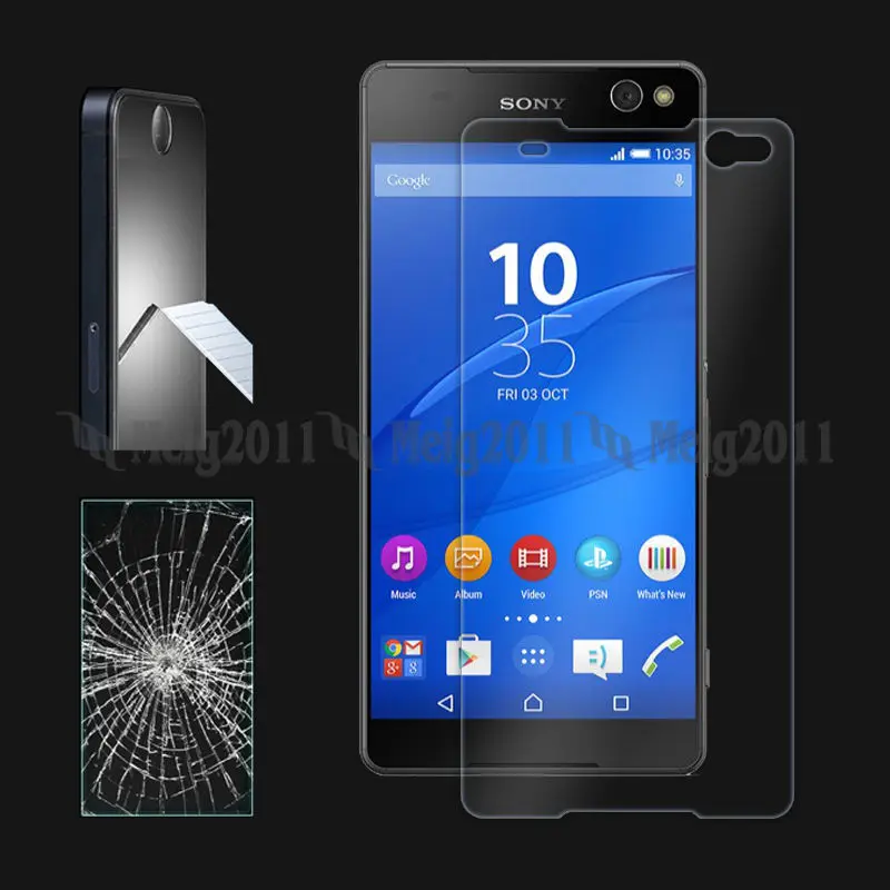 5x закаленное Стекло для Sony Xperia C5 Ultra Dual e5533 e5563 e5553 e5506 Премиум Плёнки Экран